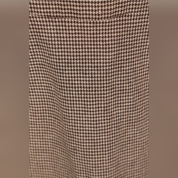 Lulus Here With You Pinafore Houndstooth Plaid V-Neck Sheath Mini Dress - Picture 9 of 13
